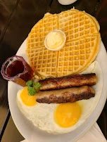 Full Monty Breakfast with Add-On Side of Scones